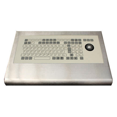 Tastiera a tasti meccanici - SKBE-TB - Armagard Ltd - con trackball / industriale / per applicazioni igieniche