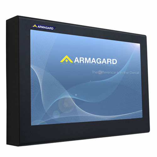 Scatola display LCD - PSS - Armagard Ltd - a parete / rettangolare / in acciaio dolce