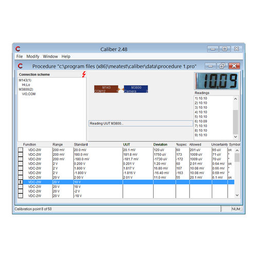 Software di misura - Caliber - Meatest spol. s r.o.  - di calibrazione / da laboratorio / per sistema di misurazione