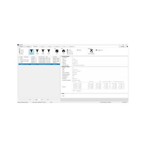 Software per reportistica - WinQbase - Meatest spol. s r.o.  - di basi di dati / di calibrazione / da laboratorio