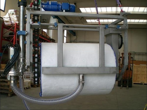 Filtro per trattamento di acque reflue - TF Series - MITA Water Technologies S.r.l. - a tamburo / in metallo