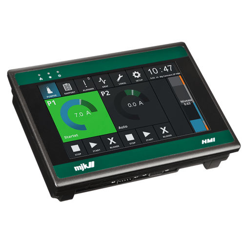 HMI con touch screen - MJK - ad incastro / 800 x 480 / TFT LCD