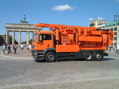 Camion idropulitore - CANALMASTER WA - Typ ECONOMIC - MÜLLER Umwelttechnik GmbH & Co. KG - a 3 assi