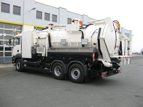 Camion aspiratore - max. 40 t | VACUMASTER ADR - MÜLLER Umwelttechnik GmbH & Co. KG - a 3 assi