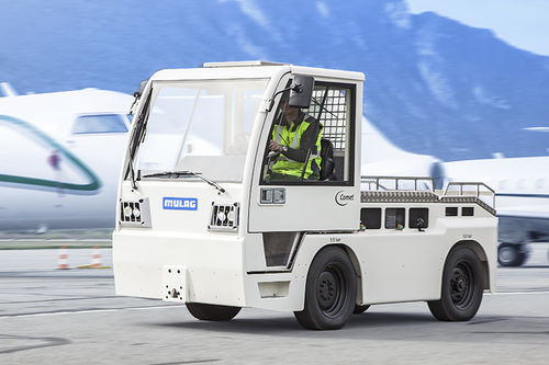 Trattore elettrico - Comet 4 E - MULAG Fahrzeugwerk Heinz Wössner GmbH u. Co. KG - 4 ruote / con conducente seduto / per rimorchio