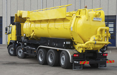 Camion aspiratore - Vacu-Press® 8000 5-axle - Naaktgeboren Rotterdam B.V.  - a 5 assi