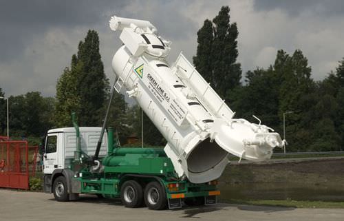 Camion aspiratore - Vacu-Press® 8000 ECO-3-as - Naaktgeboren Rotterdam B.V.  - a 3 assi