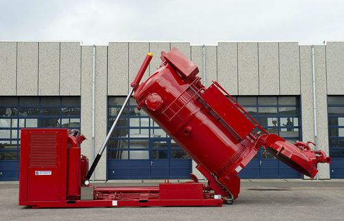 Semirimorchio per cisterna - Vacu-Press® Flexloader 8000﻿ - Naaktgeboren Rotterdam B.V.  - trainato / aspiratore