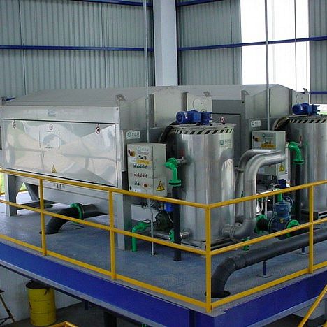Ispessitore a tamburo - BR series - O.C.M. SRL - Italy  - per trattamento di fanghi