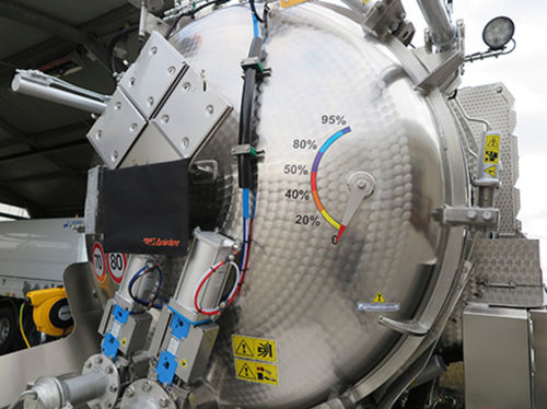 Valvola a ghigliottina - ORBINOX  - pneumatica / di controllo / ad uso industriale