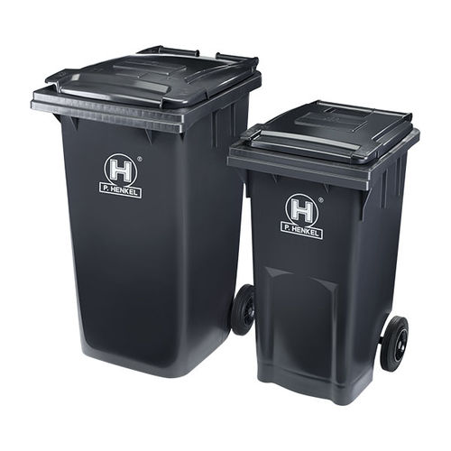 Contenitore per rifiuti con 2 ruote - MGB S series - P. Henkel GmbH  - in HDPE / per scarti industriali / con coperchio