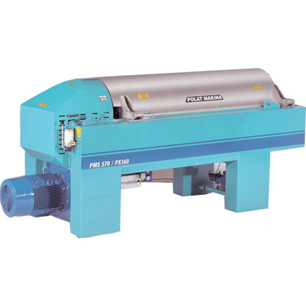 Decanter per olio d'oliva - PMS 570 / PX 160 - POLAT MAKINA SANAYI VE TICARET A.S.  - per olio minerale / centrifugo / orizzontale