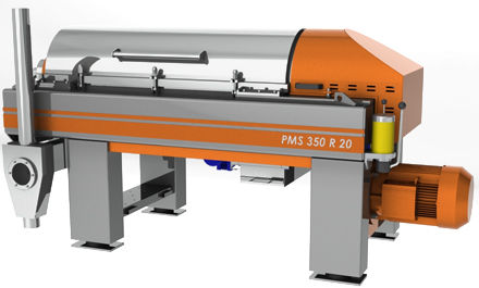 Decanter ad uso industriale - PMS 350 / R 20 - POLAT MAKINA SANAYI VE TICARET A.S.  - centrifugo / orizzontale