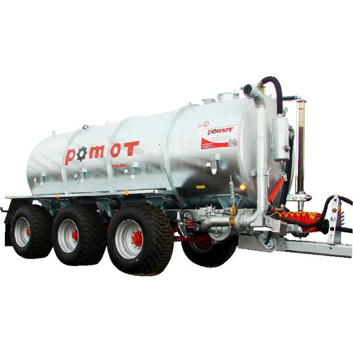 Serbatoio da trasporto - T520 - Pomot Sp. z o. o. (GmbH) Chojna  - per fanghi / galvanizzato / rimorchiabile