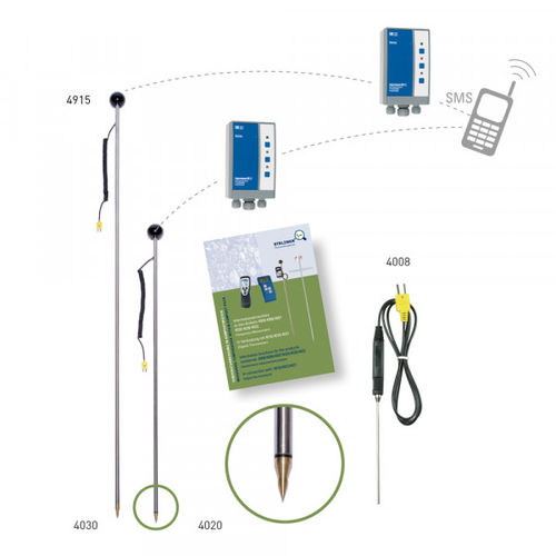 Sonda di temperatura a termocoppia tipo K - 30004089 - Pronova Analysentechnik - per laboratorio / in acciaio inossidabile
