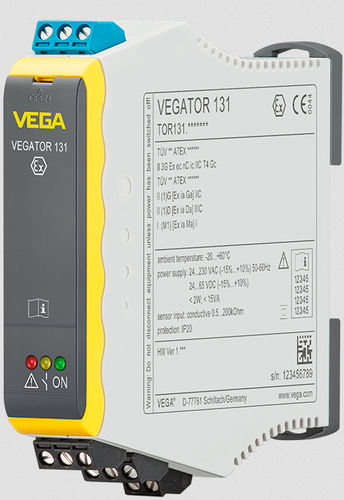 Condizionatore di segnale mono-via - VEGATOR 131 - VEGA Grieshaber KG - su guida DIN / per rilevamento di livello