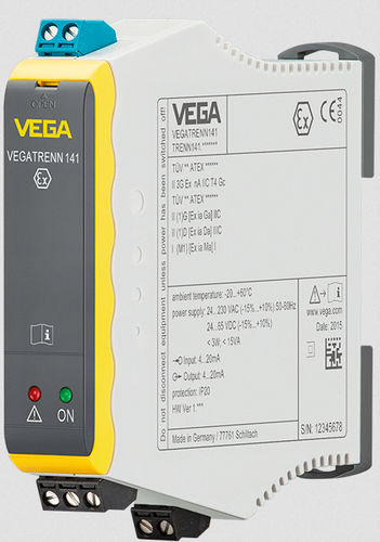 Isolatore galvanico - VEGATRENN 141 - VEGA Grieshaber KG - di segnale