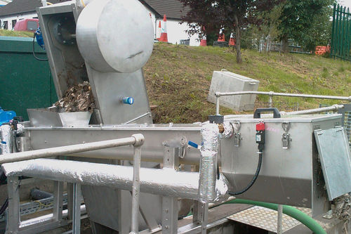 Compattatore per rifiuti fisso - RPS - R.E.M. SRL International Mechanics - a coclea