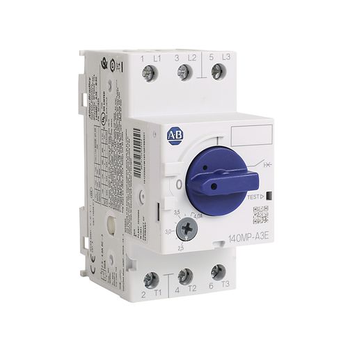 Interruttore termico - 140MP series - Allen-Bradley - contro i cortocircuiti / per sovraccarichi / trifase