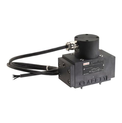 Distributore idraulico a cassetto - 4WS2EM10-5X - Bosch Rexroth - Industrial Hydraulics - a comando elettrico / a 4 vie / a 3 vie