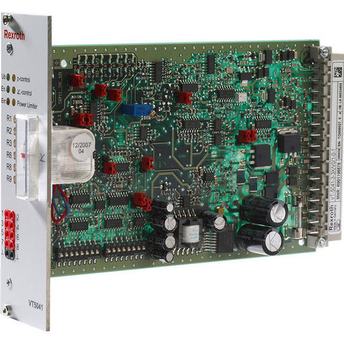 Amplificatore di tensione - VT 5041-3X/3-0 - Bosch Rexroth - Industrial Hydraulics - analogico / per valvola proporzionale