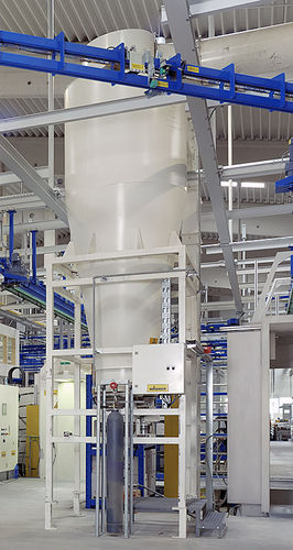 Separatore di particelle - Rippert GmbH & Co. KG - inerziale