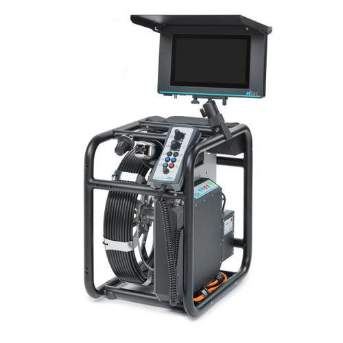 Sistema di telecamere per ispezione di canalizzazioni - RiCubio®  S - Ritec Rohr-Inspektions-Technik GmbH  - a emissione ottica a scintille / ad alta prestazione / a spinta