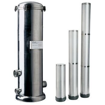 Carter per filtro a cartuccia - GE series - S.I.T.A. SRL  - per acqua / in acciaio inossidabile