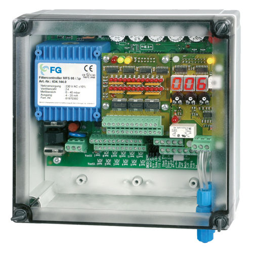 Sistema di controllo di processo - MFS-05/24V DC/RELAIS VP - Filtration Group Industrial - elettrico / per filtro / per strumenti di misura di pressione differenziale