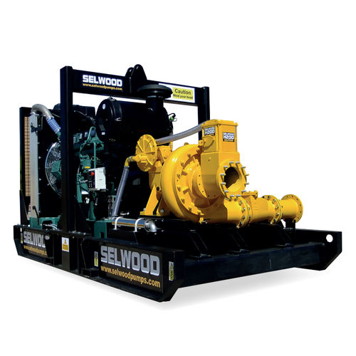 Pompa a rotore - H200 - Selwood - per acque cariche / con motore diesel / autoadescante