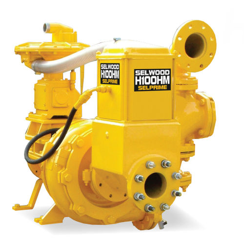Pompa a rotore - H100HM - Selwood - per acque cariche / con motore diesel / autoadescante