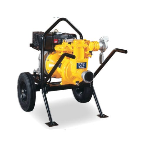 Pompa centrifuga - D75 - Selwood - ad acqua / con motore diesel / mobile