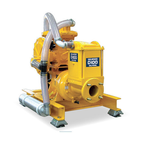Pompa centrifuga - D100 Twin  - Selwood - per acque cariche / diesel / fissa