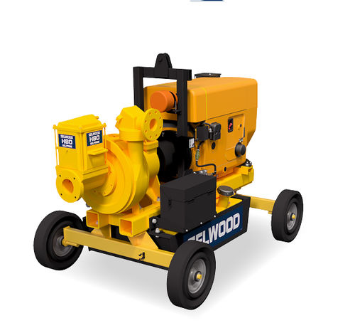 Pompa centrifuga - H80 - Selwood - per acque reflue / con motore diesel / autoadescante