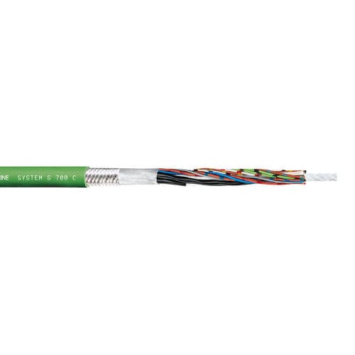 Cavo ottico di dati - SYSTEM S 700 C - TSUBAKI KABELSCHLEPP - di alimentazione / ibrido / blindato