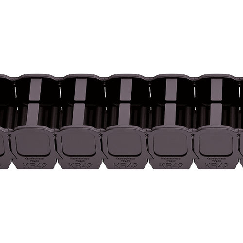 Catena portacavi con traversini apribili a scatto - PROTUM®  - TSUBAKI KABELSCHLEPP - in plastica / a basse vibrazioni / leggera