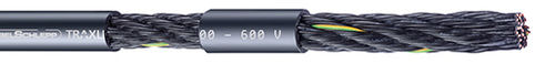 Cavo ottico di dati - CONTROL 400 600 V - TSUBAKI KABELSCHLEPP - isolato / resistente all'olio / resistente agli UV