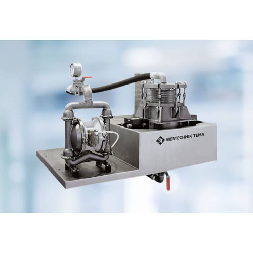 Vaglio per l'industria agroalimentare - SKS - SIEBTECHNIK GMBH - per l'industria farmaceutica / per la chimica / a vibrazione