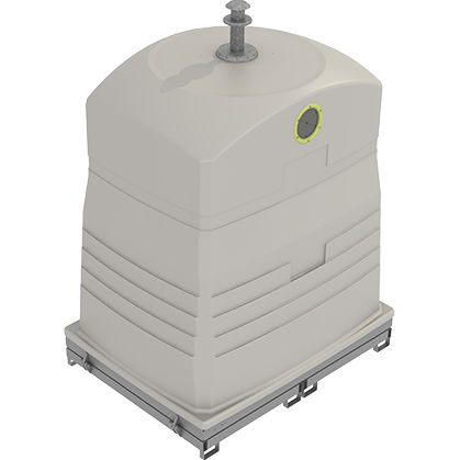 Cassonetto in metallo - MULTIPACK MINI - SULO Umwelttechnik GmbH  - in acciaio / per carta / per raccolta differenziata