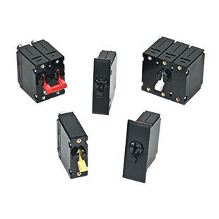 Interruttore automatico idraulico-magnetico - B series - Carling Technologies - AC/DC / orizzontale / verticale