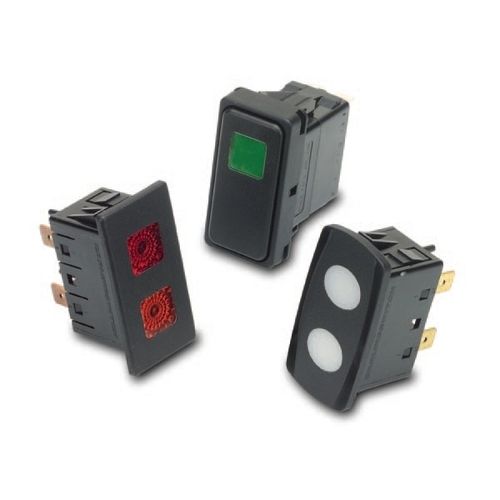 Interruttore a bascula - VP series - Carling Technologies - unipolare / luminoso / LED