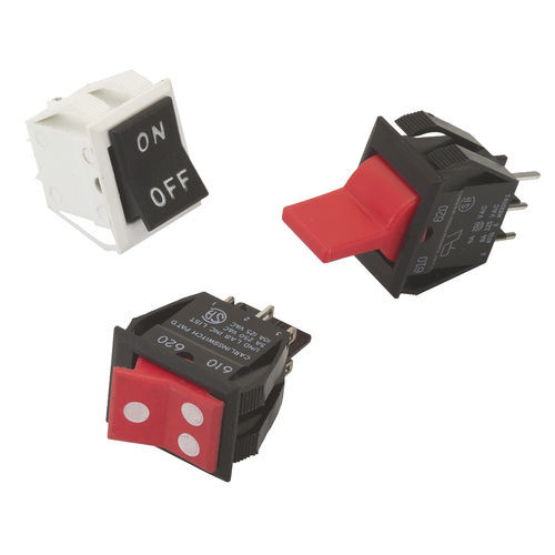 Interruttore a bascula - 610/620 series - Carling Technologies - unipolare / 2 poli / isolato