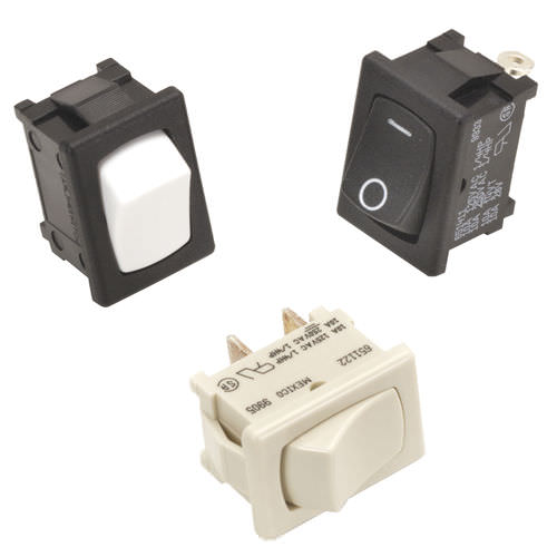 Interruttore a bascula - 651/652 series - Carling Technologies - unipolare / isolato / in nylon