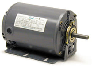 Motore asincrono - LEESON Electric - AC / monofase / con condensatore permanente