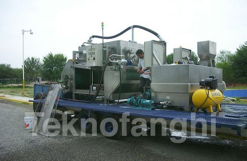 Filtro-pressa a nastro - MONOBELT® - Teknofanghi s.r.l.  - automatica / per trattamento di acque reflue / per trattamento di fango