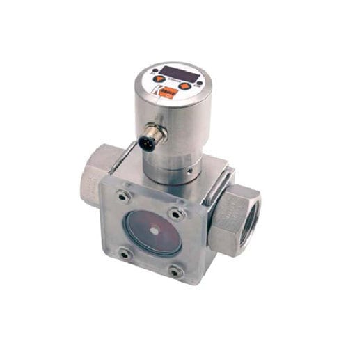 Misuratore di portata a elica - DRH  - KOBOLD Messring GmbH - a pistoni rotanti / volumetrico / per liquidi