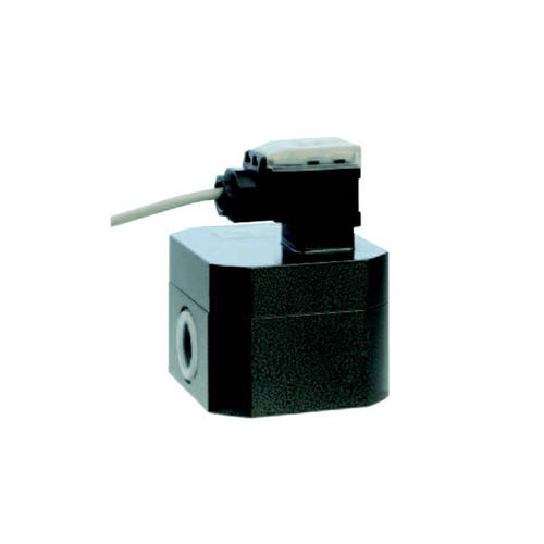 Misuratore di portata a ingranaggi - KZA - KOBOLD Messring GmbH - volumetrico / per liquidi / filettato