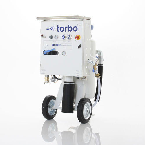 Sabbiatrice manuale - torbo M-L - torbo ENGINEERING KEIZERS GmbH  - a pressione / mobile