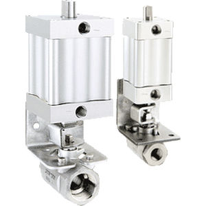 Attuatore elettrico - Val-U-Act - Compact Automation Products - rotativo / con ritorno a molla / di sicurezza