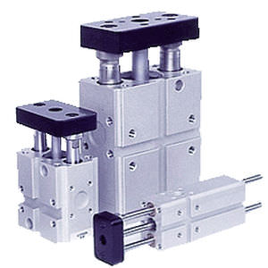 Cilindro pneumatico - GC 3000 series - Compact Automation Products - a doppio effetto / compatto / guidato